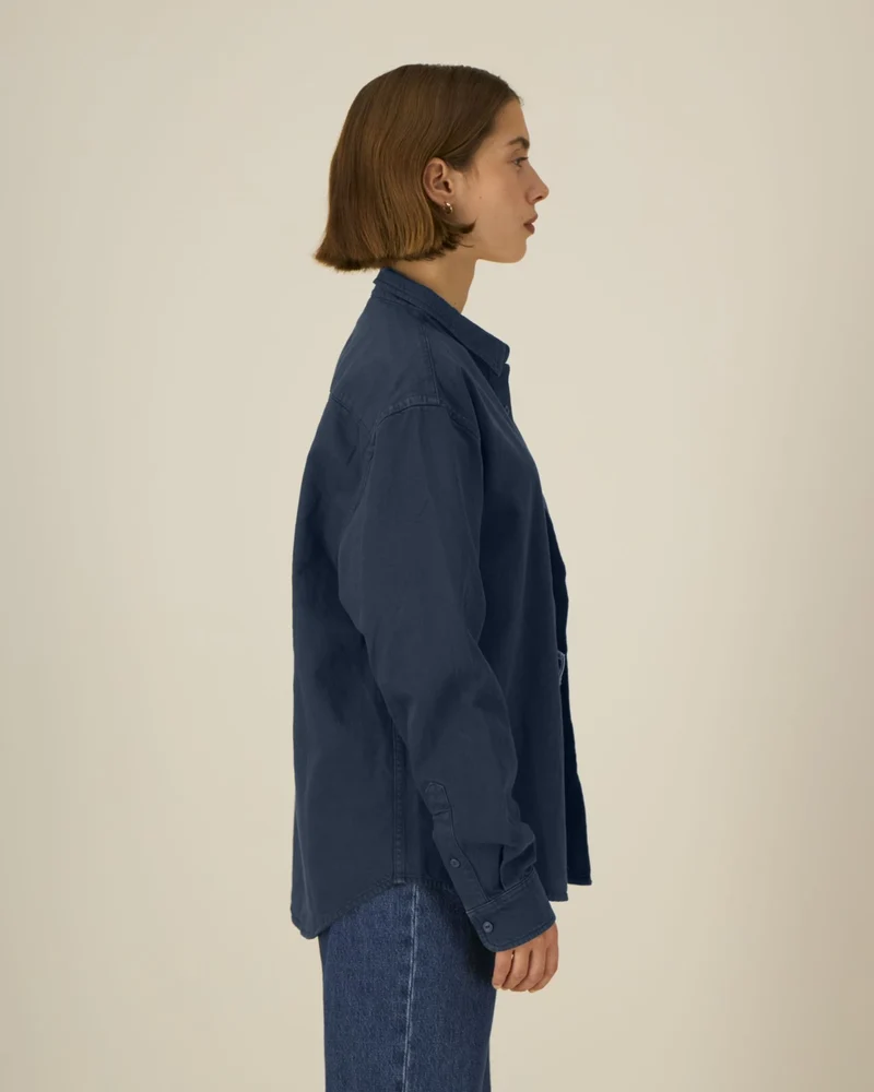 Chemise unisexe coton bio Stanley/Stella Worker à personnaliser