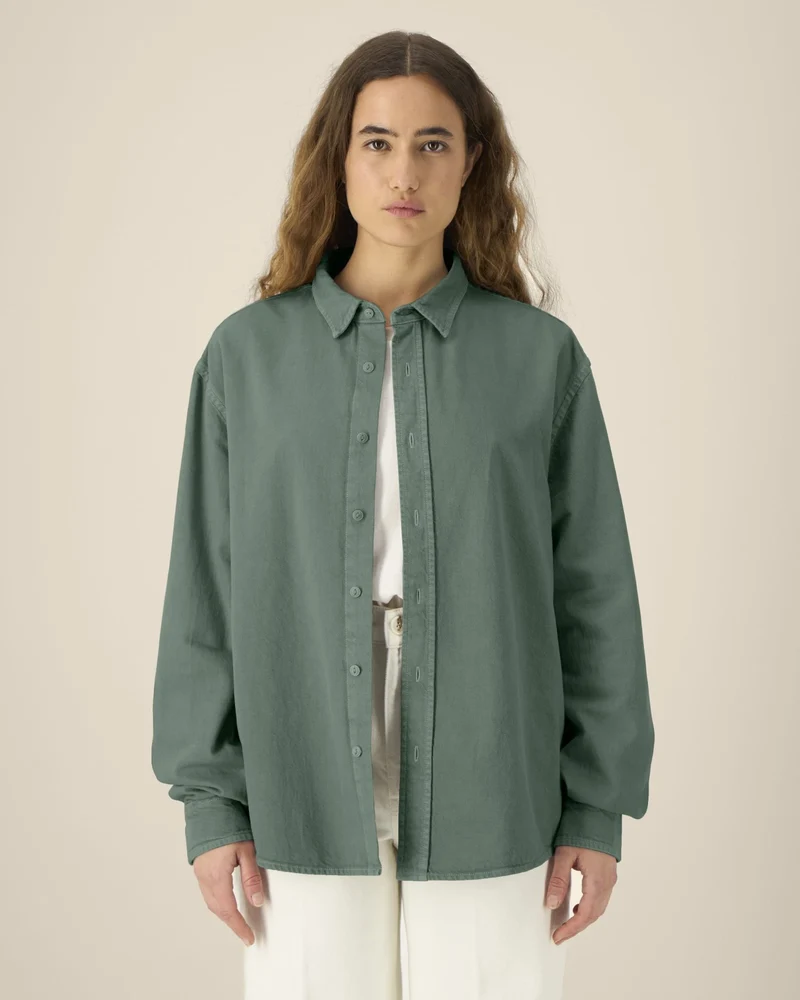 Chemise unisexe coton bio Stanley/Stella Worker à personnaliser