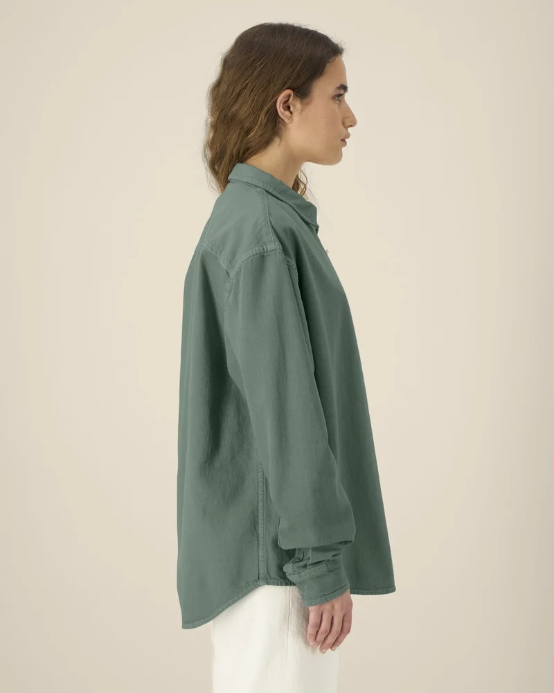 Chemise unisexe coton bio Stanley/Stella Worker à personnaliser