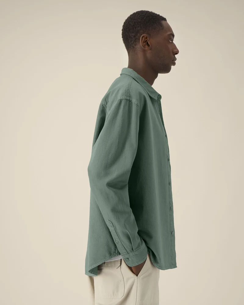 Chemise unisexe coton bio Stanley/Stella Worker à personnaliser