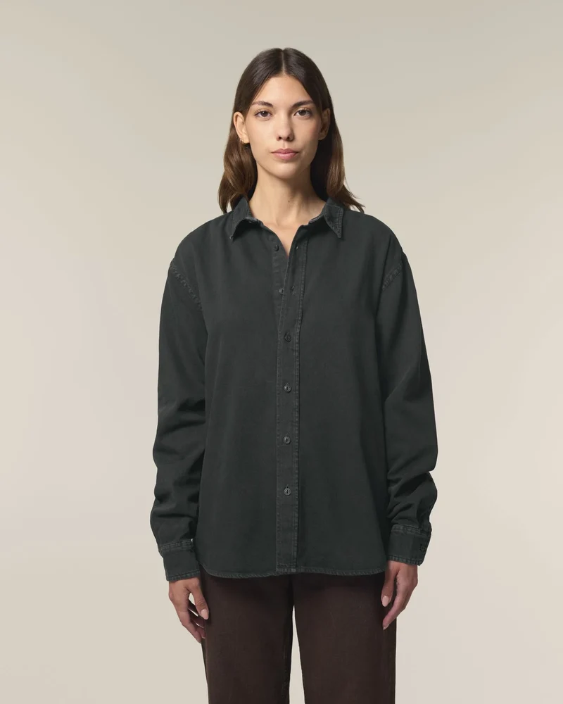 Chemise unisexe coton bio Stanley/Stella Worker à personnaliser