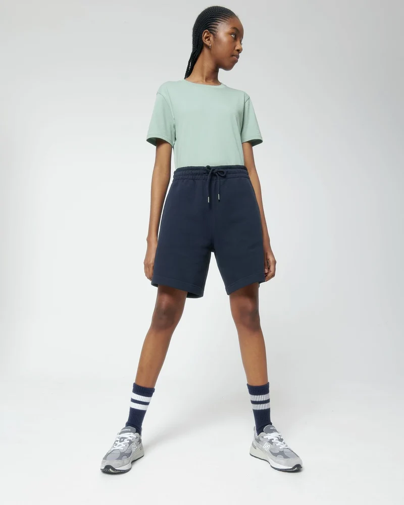 Short de jogging unisexe coton bio Stanley/Stella Boarder à personnaliser