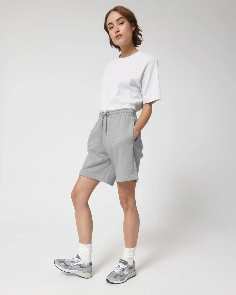 Short de jogging unisexe coton bio Stanley/Stella Boarder à personnaliser