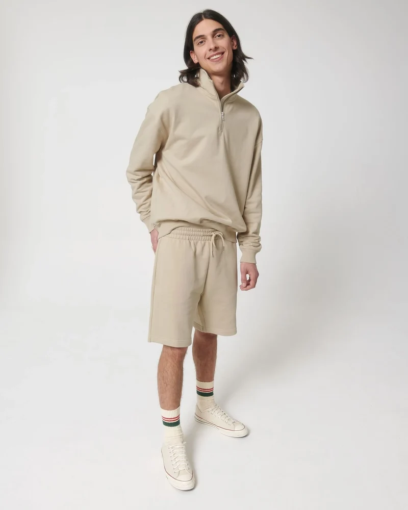 Short de jogging unisexe coton bio Stanley/Stella Boarder à personnaliser