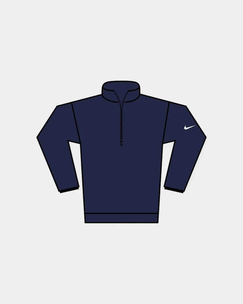 Nike Tour Half-Zip Piqué Top à personnaliser