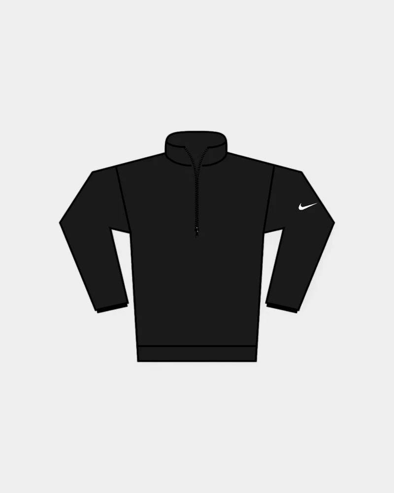Nike Tour Half-Zip Piqué Top à personnaliser