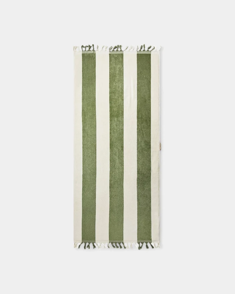 Serviette de plage luxueuse à personnaliser