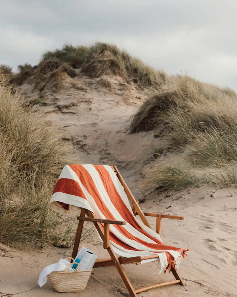 Serviette de plage coton Vinga Valmer à personnaliser