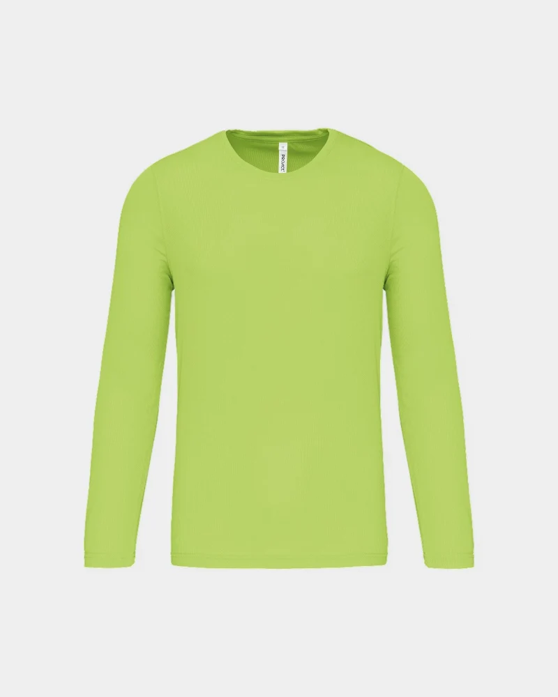 T-shirt de sport manches longues homme à personnaliser