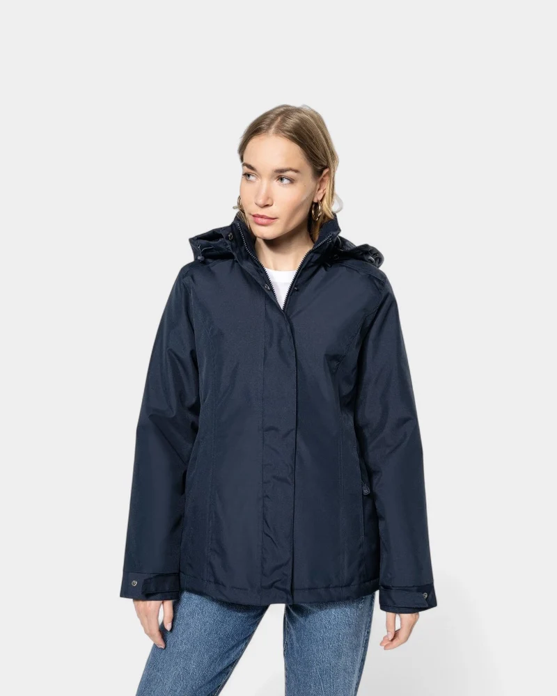 Parka à capuche pour femme à personnaliser