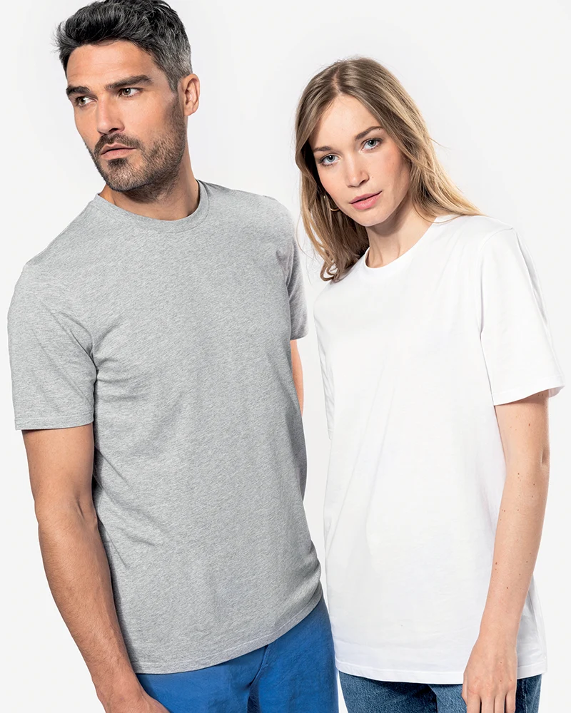 T-shirt col rond Made in Europe unisexe personnalisable