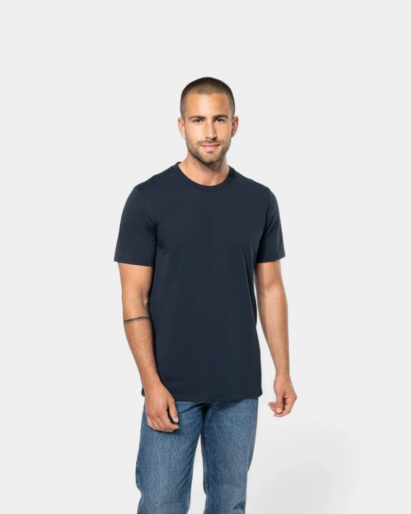 T-shirt col rond Made in Europe unisexe personnalisable