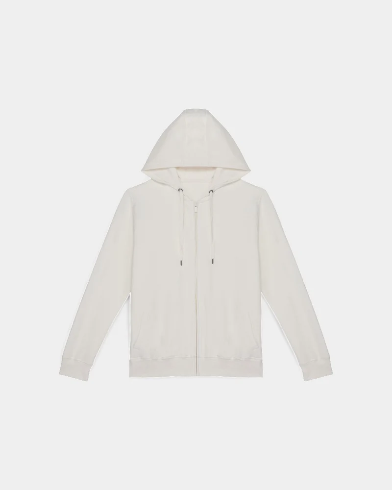 Sweat-shirt zippé à capuche Made in Europe à personnaliser