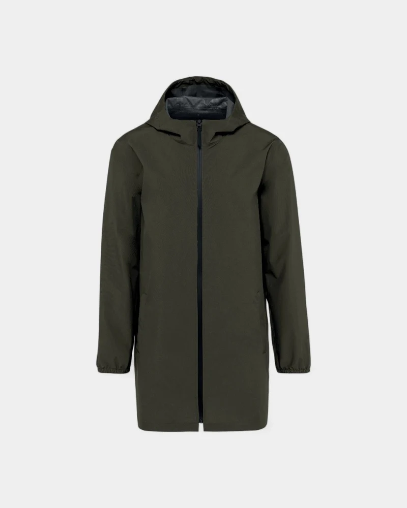 Veste écoresponsable imperméable unisexe à personnaliser