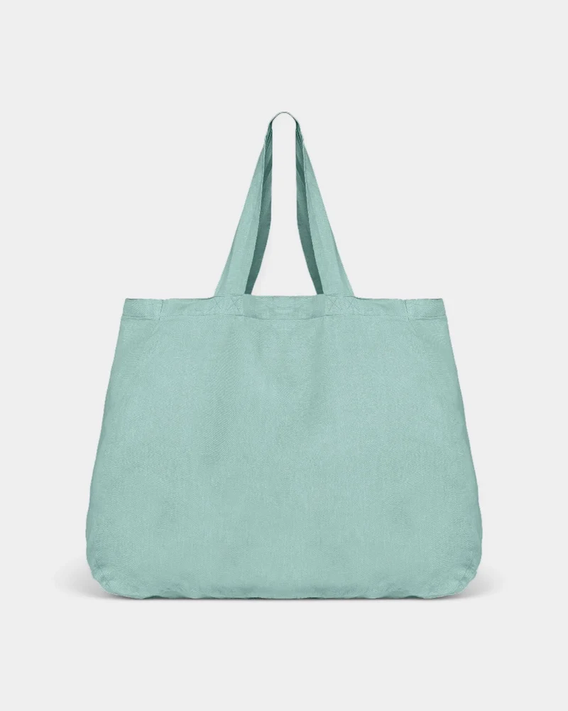 Sac shopping en lin à personnaliser