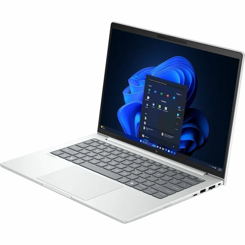 Ordinateur portable HP EliteBook 8 G1i 14" avec écran tactile - WUXGA - 60 Hz - Intel Core Ultra 5 236V - Technologie vPro - 16 Go - SSD 512 Go - Clavier anglais et français - Aluminium argent glacier BG7N5UT#ABL