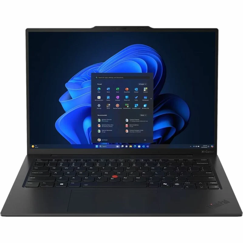 Lenovo ThinkPad X1 Carbon Gen 13 Aura Edition 21NS005UCA Ultrabook PC 14" avec écran tactile Copilot+ - WUXGA - 60 Hz - Intel Core Ultra 7 268V - Plateforme Intel Evo - 32 Go - SSD 512 Go - Clavier français canadien - Peinture noire 21NS005UCA