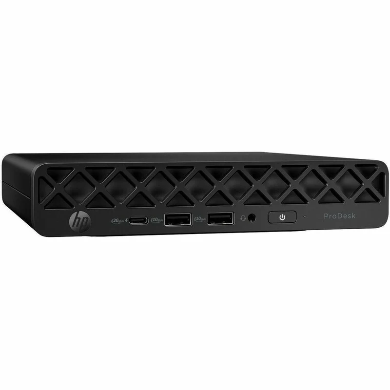Ordinateur de bureau HP ProDesk 4 G1i - Intel Core Ultra 7 265T - Technologie vPro - 64 Go - SSD 1 To - Mini ordinateur de bureau - Jack Black BS7N0UT#ABC