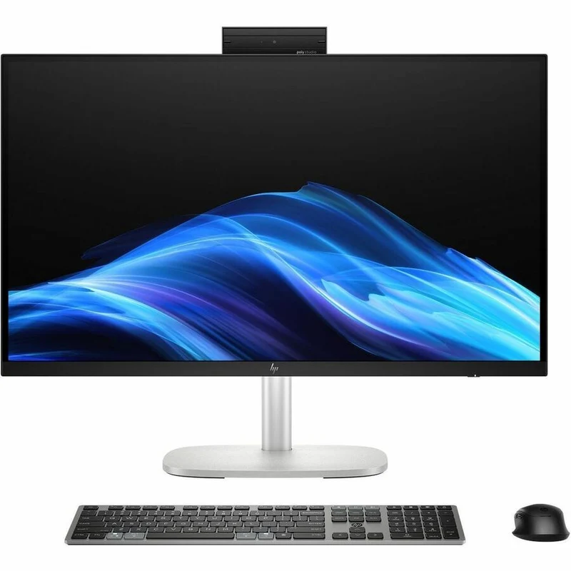 Ordinateur tout-en-un HP EliteStudio 8 AiO G1i - Intel Core Ultra 5 235 - Technologie vPro - 32 Go - SSD 512 Go - Écran tactile QHD 27" - Bureau - Argent Pike C7GL3UT#ABA