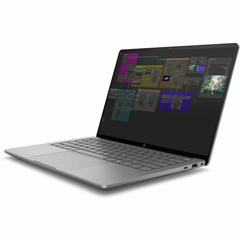 Station de travail mobile tactile HP ZBook Ultra G1a 14" - 2.8K - AMD Ryzen AI MAX PRO 390 - 64 Go - Clavier français et anglais - Argent météore - Smart Buy BF6U2UT#ABL