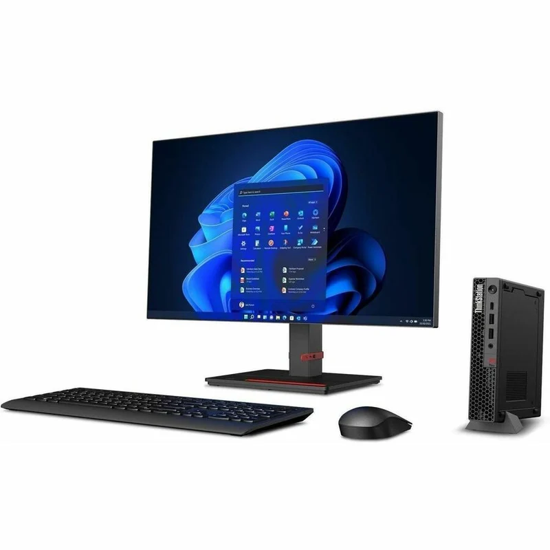 Station de travail Lenovo ThinkStation P3 Gen 2 30K50021CA - 1 x Intel Core Ultra 5 235 - Technologie vPro - 16 Go - SSD 512 Go - Tiny - Noir 30K50021CA