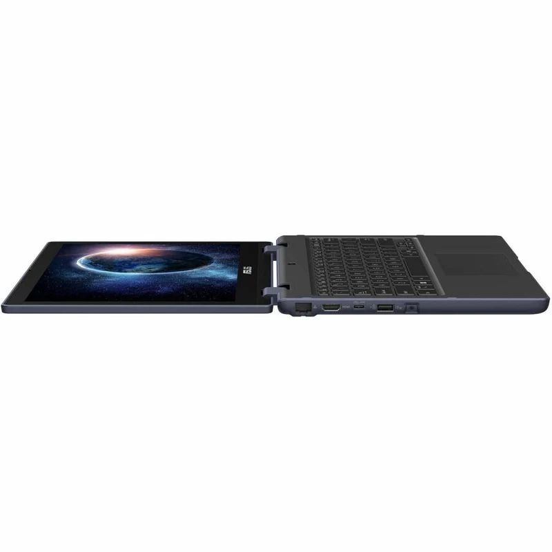 Asus BR1204F BR1204FTA-EN116256T-CB Ordinateur portable 2 en 1 robuste et convertible avec écran tactile 12.2 pouces (WUXGA), processeur Intel N150 série N, 16 Go, SSD 256 Go, gris minéral BR1204FTA-EN116256T-CB