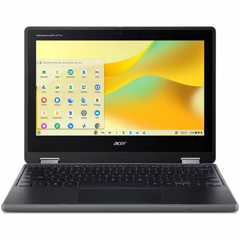 Acer Chromebook Spin 511 R757T R757T-C2AZ Chromebook 2 en 1 convertible 11.6" (écran tactile) - HD - 60 Hz - Intel N150 série N - 8 Go - 64 Go de mémoire flash - Clavier anglais/français - Noir NX.J9LAA.004