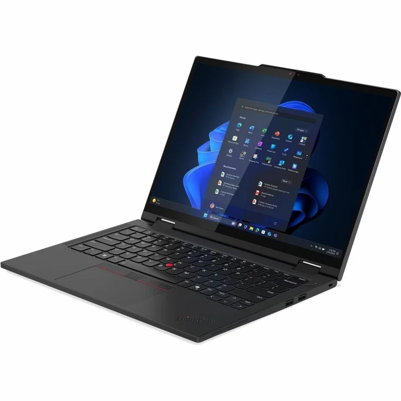 Ordinateur portable convertible 2 en 1 Lenovo ThinkPad T14s Gen 1 (21R30010US) avec écran tactile 14 pouces - WUXGA - Intel Core Ultra 5 2e génération 235U - Technologie vPro - 16 Go - SSD 512 Go - Clavier anglais - Noir (21R30010US)