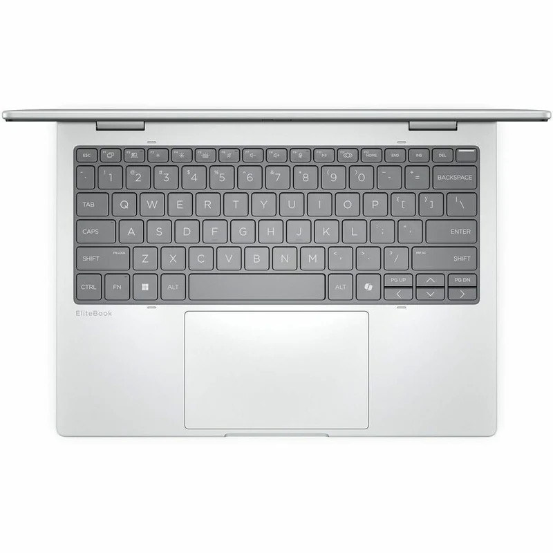 Ordinateur portable convertible 2 en 1 HP EliteBook 8 Flip G1i 13.3" à écran tactile - WUXGA - 60 Hz - Processeur Intel Core Ultra 7 265U - Technologie vPro - 16 Go - SSD 512 Go - Clavier anglais et français - Argent glacier BM5M6UT#ABL
