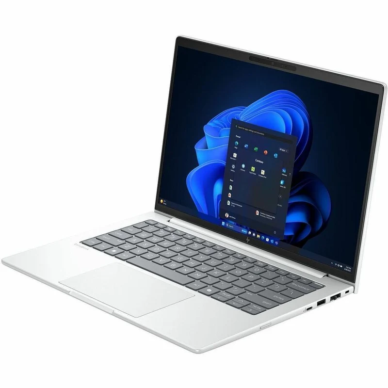 Ordinateur portable HP EliteBook 8 G1i 14" - WUXGA - 60 Hz - Intel Core Ultra 7 255U - 16 Go - SSD 512 Go - Clavier anglais - Argent glacier BE8T5UT#ABA