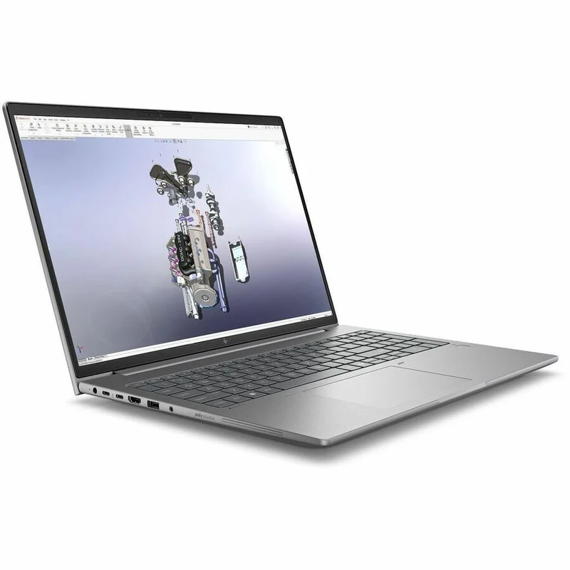 Station de travail mobile HP ZBook X G1i 16" - WQUXGA - 120 Hz - Intel Core Ultra 9 285H - Technologie vPro - 64 Go - SSD 2 To - Clavier anglais - Lecteur de cartes à puce - Argent météore C5NB9UT#ABA