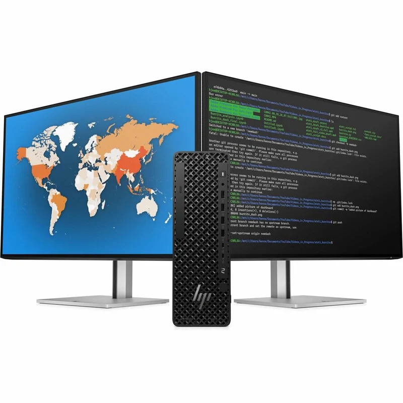 Station de travail HP Z2 G1i - Intel Core Ultra 9 285 - 32 Go - SSD 1 To - Compact - Noir BN5L9UT#ABC