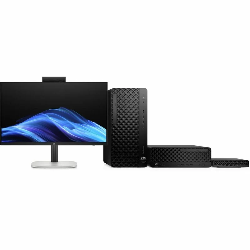 Ordinateur de bureau HP ProDesk 4 G1i - Intel Core Ultra 5 235 - Technologie vPro - 16 Go - SSD 512 Go - Compact - Jack Black BH9H0UT#ABC