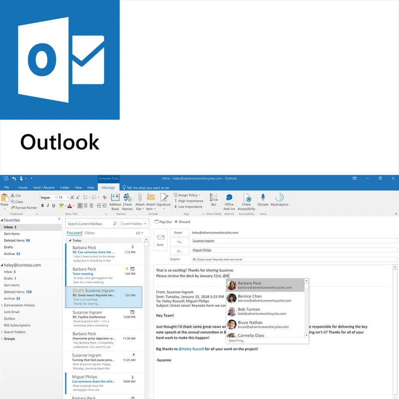 Microsoft Office 2019 Famille et Petite Entreprise - Pack Box - NA/PR/TT uniquement sans support T5D-03203