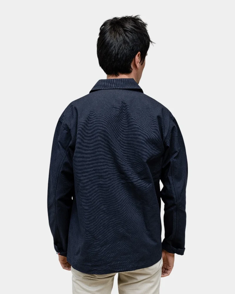 Sur-chemise en toile unisexe à personnaliser