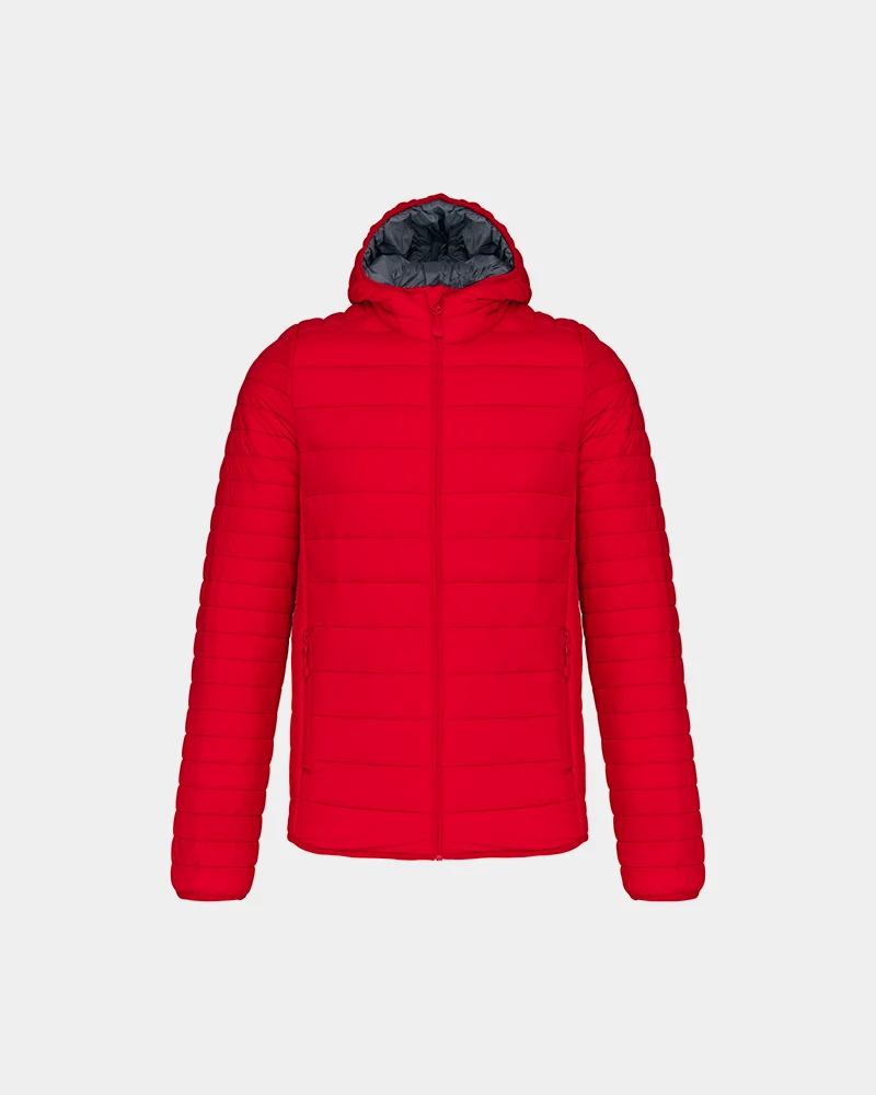 Doudoune avec capuche pour homme à personnaliser