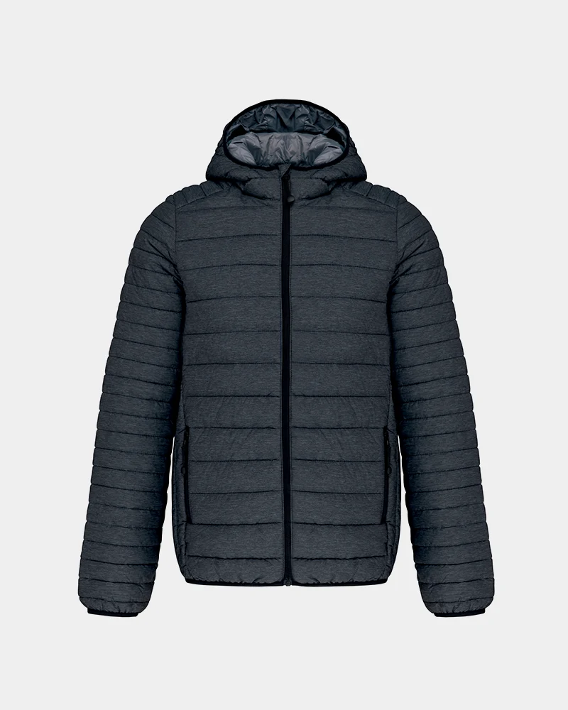 Doudoune avec capuche pour homme à personnaliser