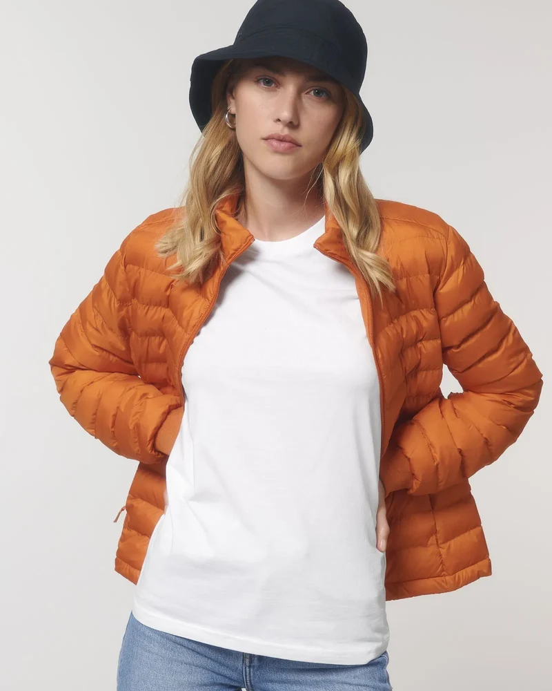 Veste matelassée femme polyester recyclé Stanley/Stella à personnaliser