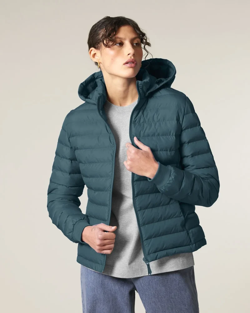 Veste matelassée femme polyester recyclé Stanley/Stella à personnaliser