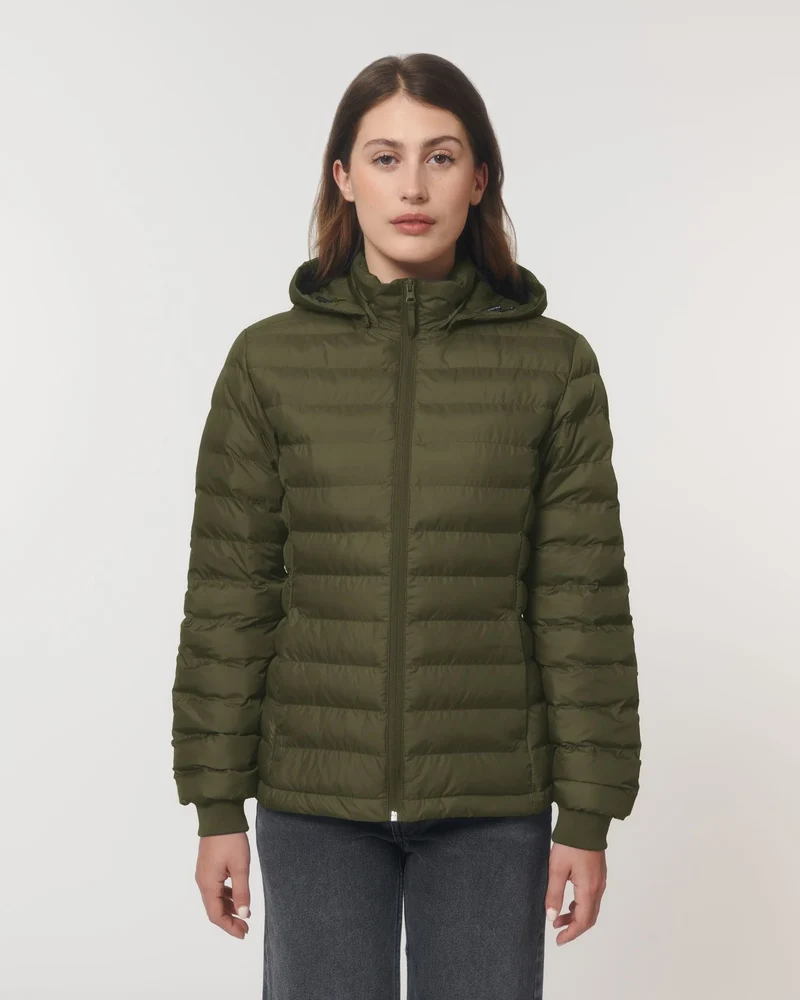Veste matelassée femme polyester recyclé Stanley/Stella à personnaliser