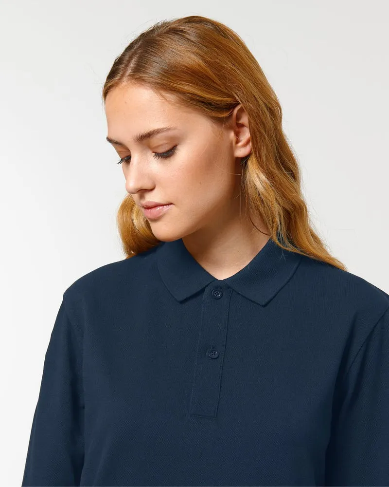 Polo manches longues unisexe personnalisable