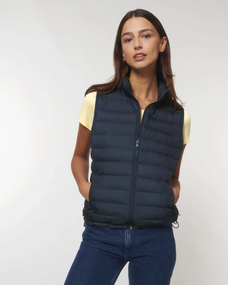 Bodywarmer femme 100% polyester recyclé Stanley/Stella à personnaliser