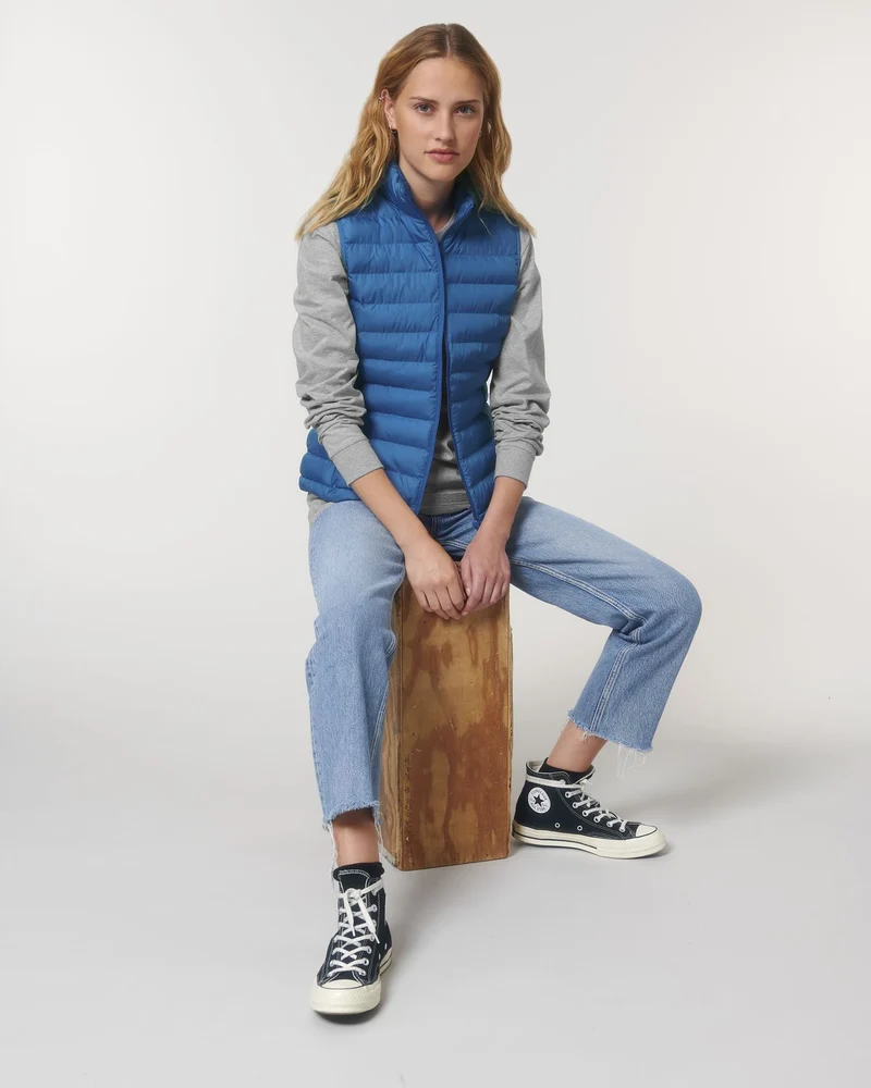 Bodywarmer femme 100% polyester recyclé Stanley/Stella à personnaliser