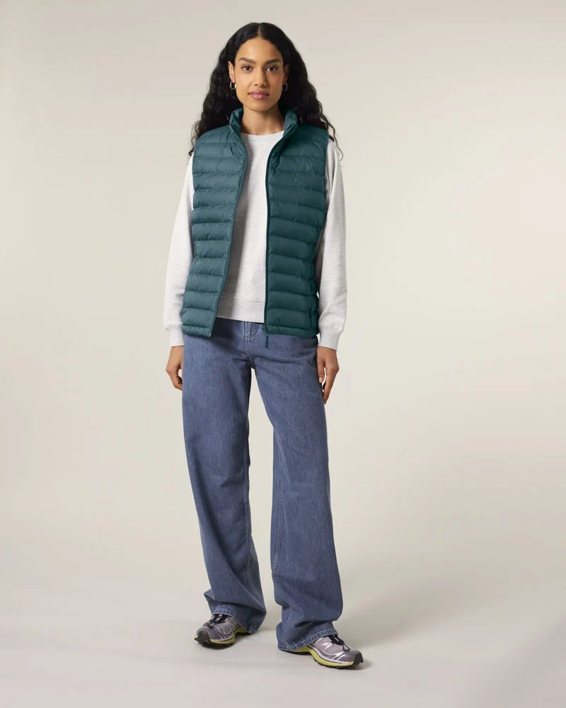 Bodywarmer femme 100% polyester recyclé Stanley/Stella à personnaliser