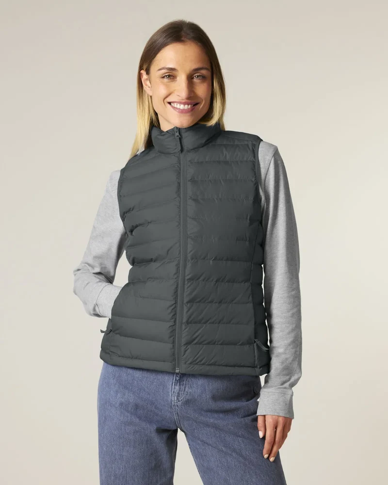 Bodywarmer femme 100% polyester recyclé Stanley/Stella à personnaliser