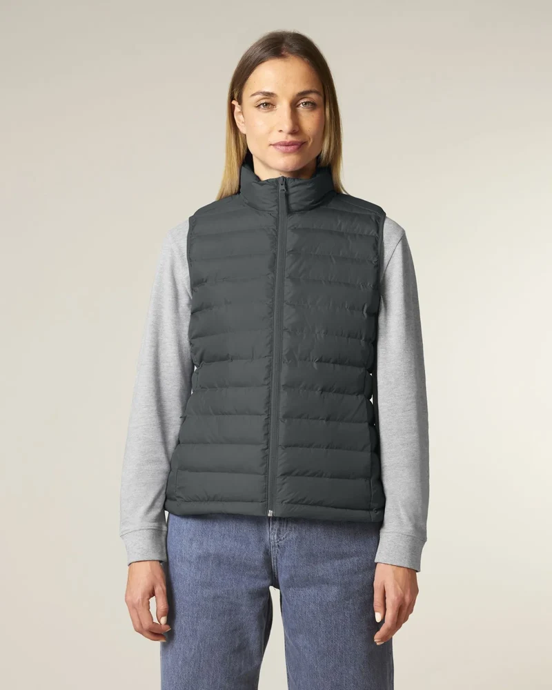 Bodywarmer femme 100% polyester recyclé Stanley/Stella à personnaliser