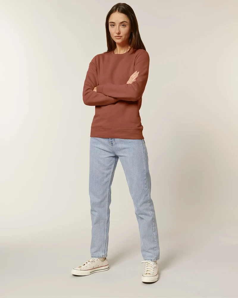 Sweat-shirt unisexe coton bio Stanley/Stella Roller à personnaliser