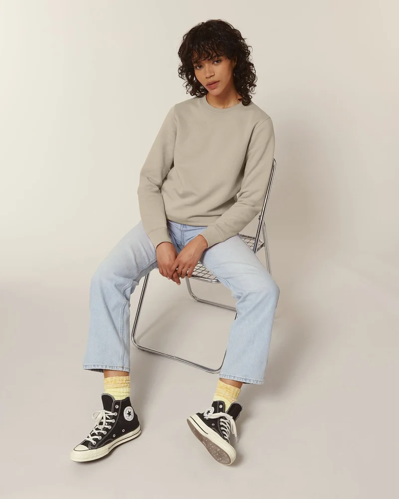 Sweat-shirt unisexe coton bio Stanley/Stella Roller à personnaliser