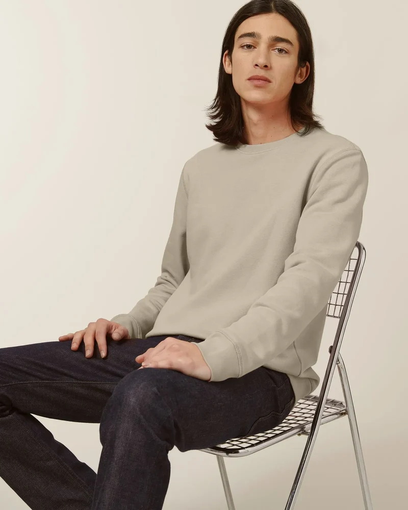 Sweat-shirt unisexe coton bio Stanley/Stella Roller à personnaliser