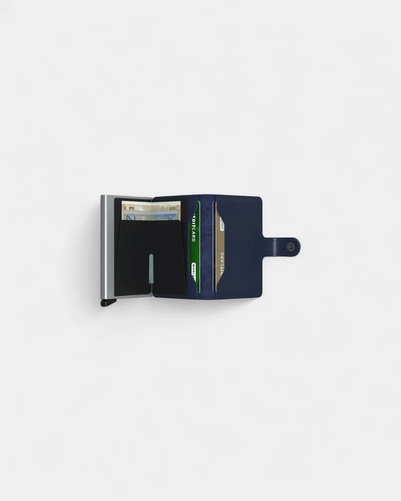 Porte cartes Miniwallet en cuir à personnaliser